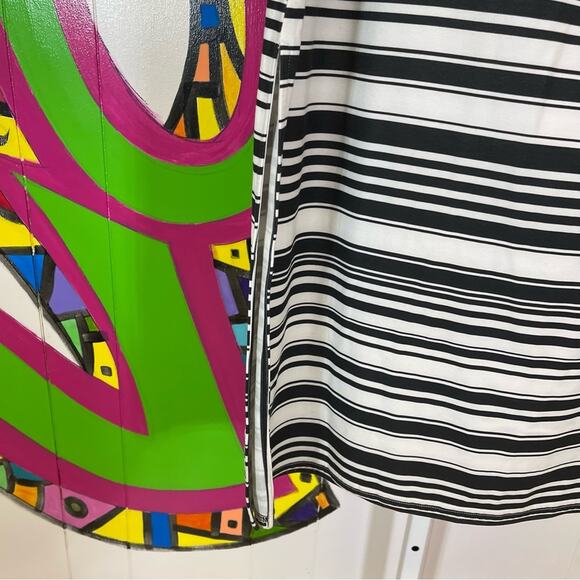 Maurices, Striped Maxi Skirt w/side slits, Size 0X. In excellent condition! - Picture 2 of 6
